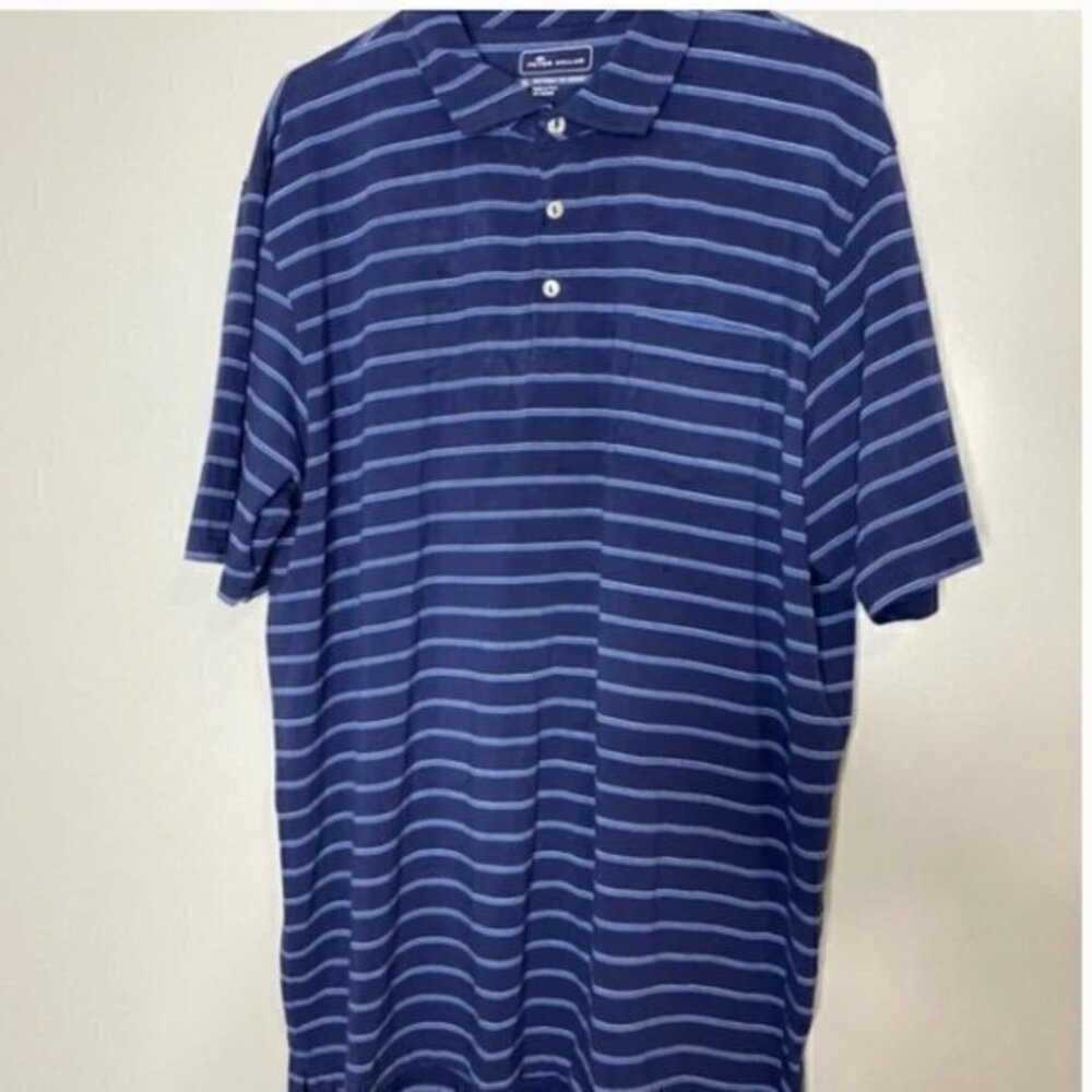 Peter Millar Mens‎ Polo Golf Shirt Chest Pocket